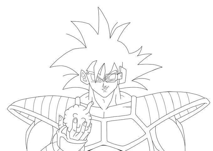 #ドラゴンボール 
サイヤの日に向けて久しぶりに
絵を描いております。

安定のバストアップ💩 