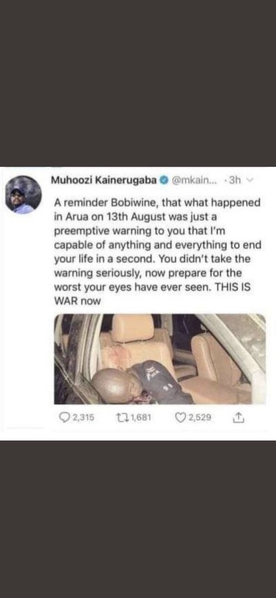 empya_ug's tweet photo. @GovUganda @AnitahAmong @Thomas_Tayebwa @HEBobiwine @MauriceMugisha @ubctvuganda @JKabuleta @realKatumbaJohn @mkainerugaba @FDCOfficial1 @kizzabesigye1 Dictator @KagutaMuseveni is unleashing brutality on MPs! It's so sad to see how those innocent Ugandans are tortured &amp; denied bail on trumped-up charges!
https://t.co/1Y5B0QUu9k

#M7NovMassacreUg
#UgandaIsBleeding
#FreeAllPoliticalPrisonersinUganda
@amnestyusa
@POTUS https://t.co/O3rYa6ahza