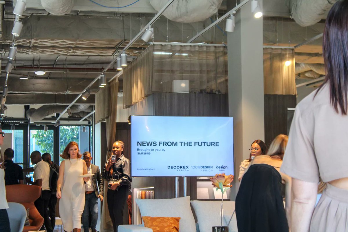 BoconceptA's tweet photo. Yesterday's Samsung event was a huge success! We loved showcasing the latest in cutting-edge technology and how it fits our stylish Danish home décor and furniture.

We extend our sincere gratitude to @decorexafrica and @samsungsa for hosting this event in our showroom. https://t.co/9jYsqf6xZh