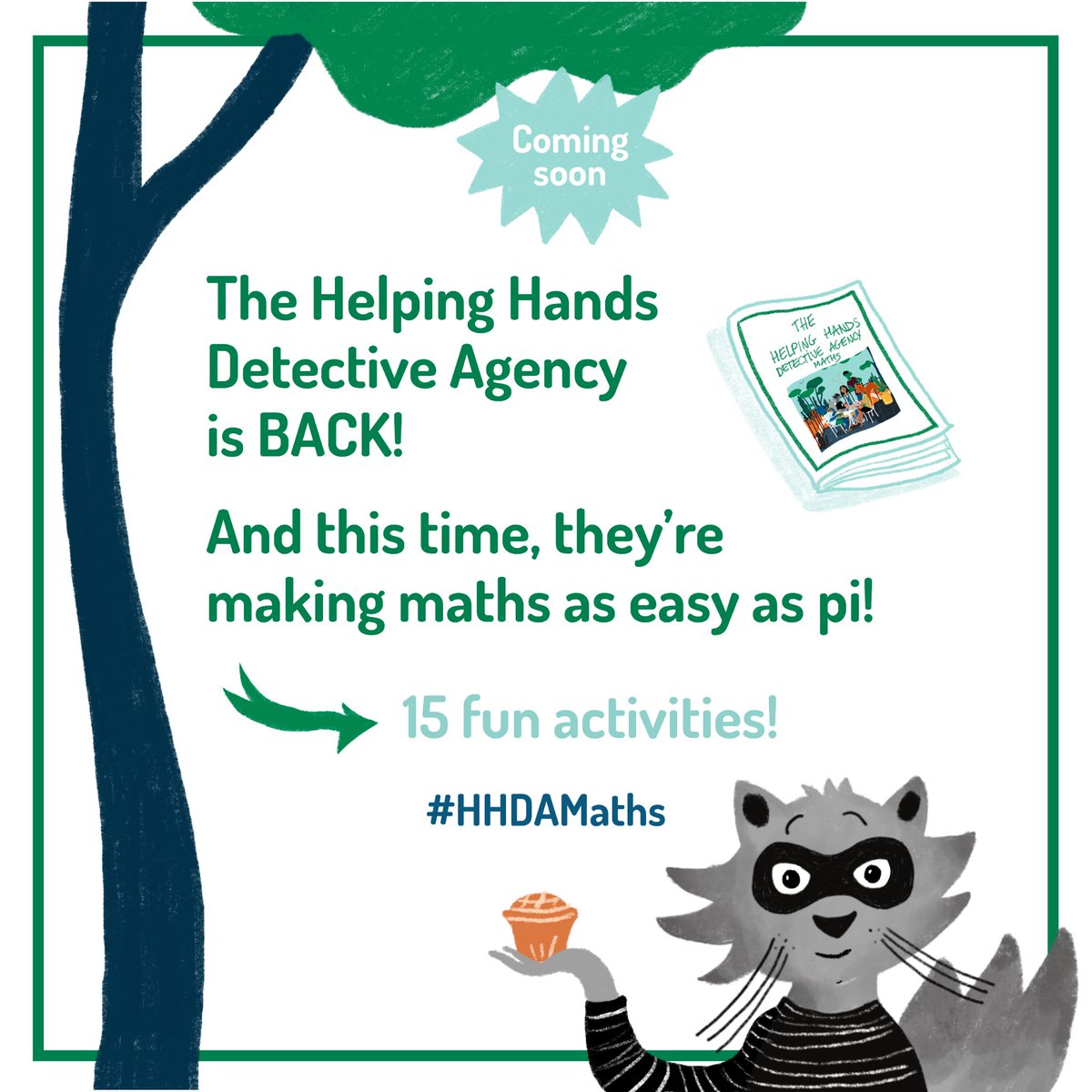 ScanningPens's tweet photo. Want to meet the inspiration behind The Helping Hands Detective Agency and learn more about the creative process behind our maths-filled booklet? Don't miss this opportunity! Click the link https://t.co/3B1cOg6X0f to register today! 🔍 📚 #HHDAMaths #Education #MeetTheAuthor https://t.co/85sRQQO3Ln