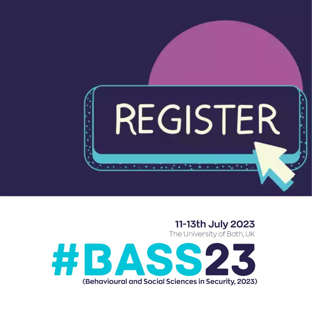 crest_research's tweet photo. π’#BASS23 registration is now open!! π
Come and get your tickets here: https://t.co/ixWngl8CtH
#conference #socialsciences #behaviouralsciences #securitysciences #register #ticket https://t.co/TTd89PAcJA