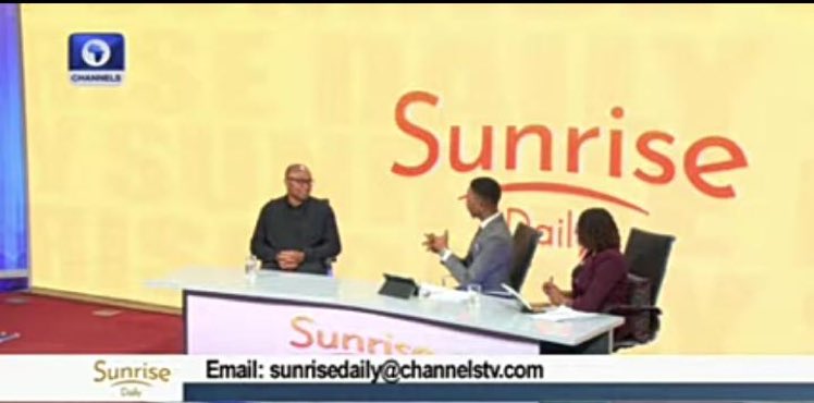 "As a governor I cancelled my campaign in a day because the vehicles I was supposed to use, I gave them to fashola and his team who came to campaign for ngige. I continued the next day, that's how it should be"

Peter obi on channels TV.