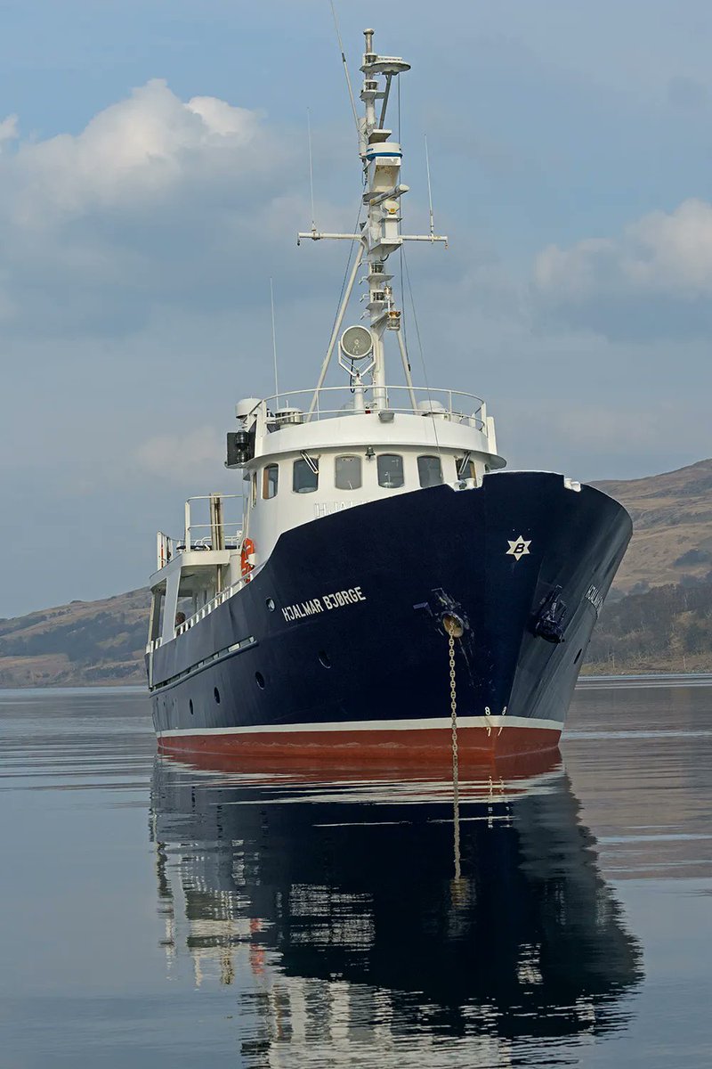 So pleased and proud to add MV Hjalmar Bjørge (@Hjalmar_Bjorge) to the Hebridean Adventures fleet last year and wanted to let you know it has some amazing cruises lined up this year but it is filling up fast. See the website for all the options and book now! #scottishcruise