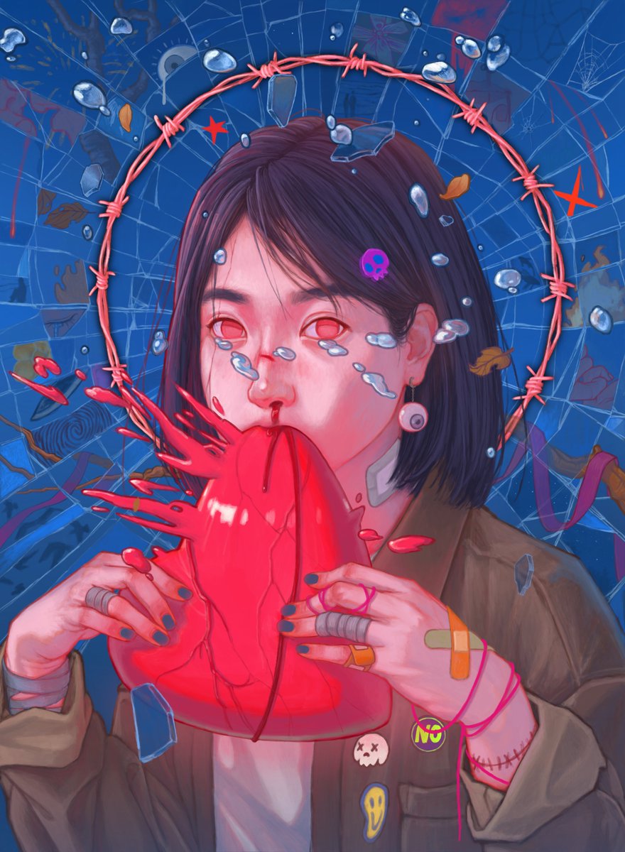 ✨New drop✨ on FND
"Get over it" ❤️‍🩹
1/1
Reserve price : 0.188 ETH
 Link below🔻