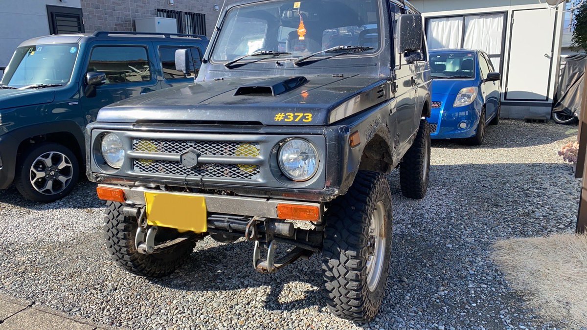jimny373's tweet photo. 静岡県からジムニーja11売りに出します！
気になることあれば気軽にDMください🙇
※代理
#拡散希望　#拡散希望RTご協力お願い致します https://t.co/f2ClHGgKqM