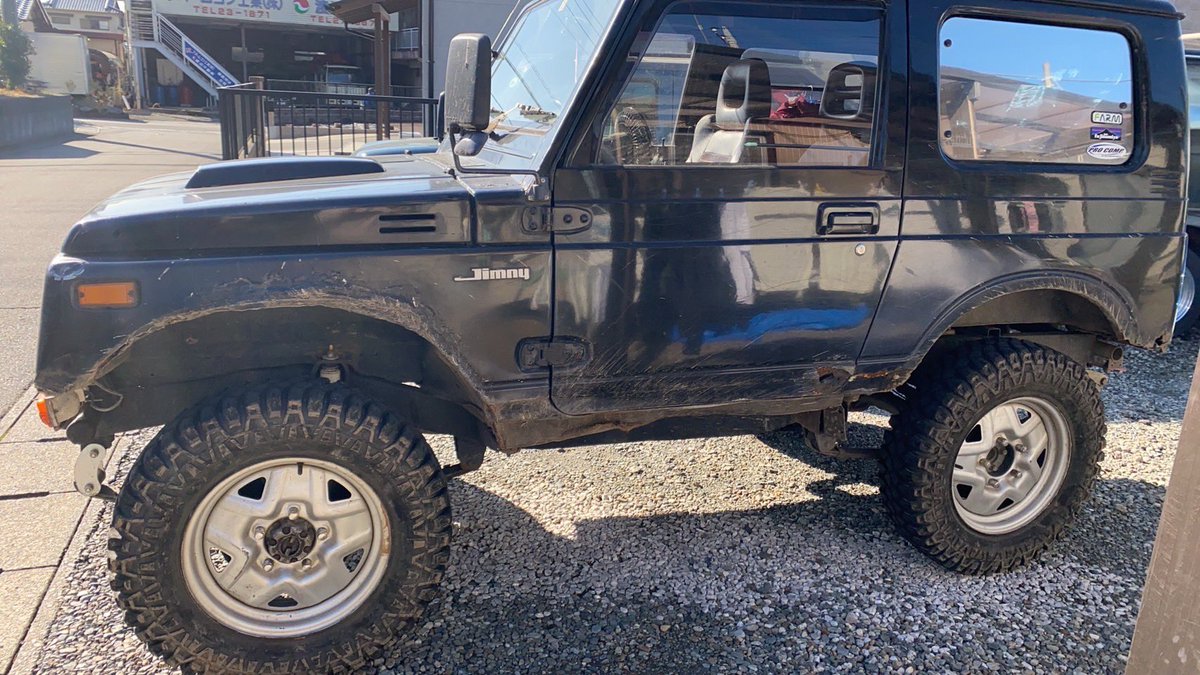 jimny373's tweet photo. 静岡県からジムニーja11売りに出します！
気になることあれば気軽にDMください🙇
※代理
#拡散希望　#拡散希望RTご協力お願い致します https://t.co/f2ClHGgKqM