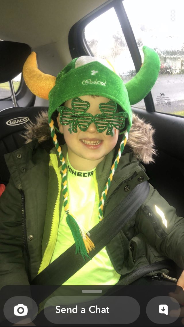 NoeleenMcLaugh2's tweet photo. When your grandboy is the best boy In Green #StPatrick2023 #Donegal https://t.co/FduFYiyF3n