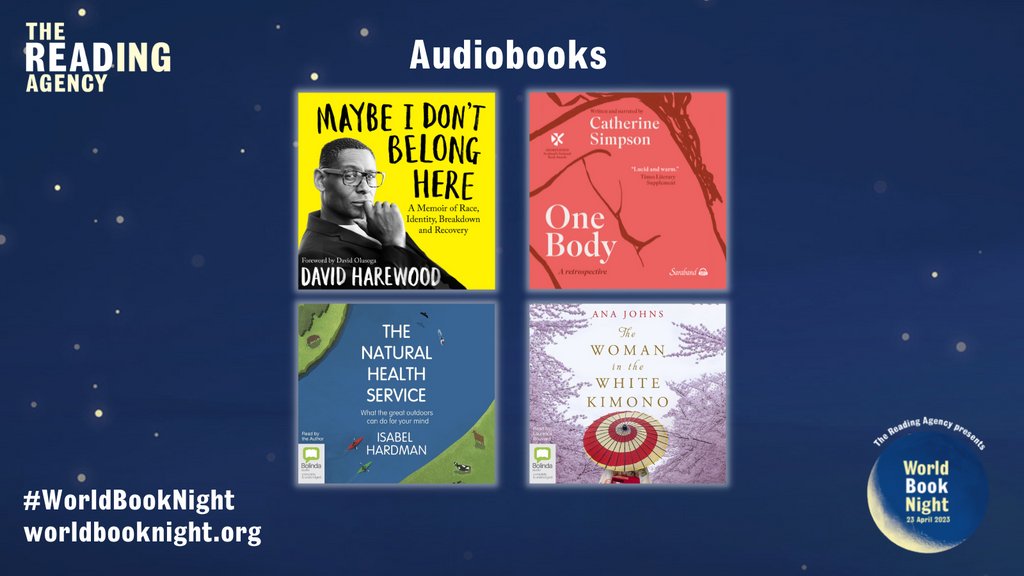 We’re giving away free audiobooks as part of our mission to ensure that reading is accessible to everyone🎧

There are four fantastic books to choose from. Which one has caught your eye? 👀

Download your free audiobook today 👉l8r.it/X7Gk