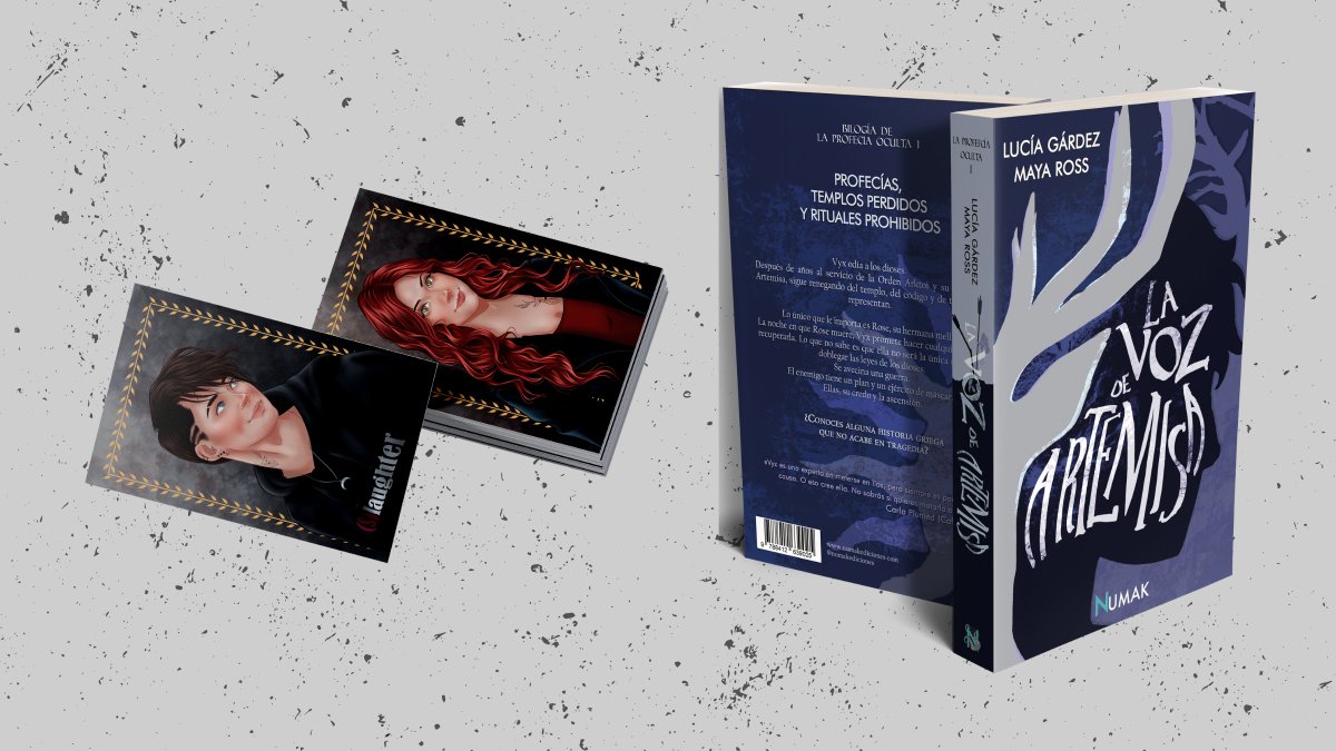 🦌 PREVENTA ACTIVA 🦌

Ya podéis reservar #LaVozdeArtemisa en la web de <a href="/NumakEdiciones/">Numak Ediciones</a> y llevaros las láminas de Vxy y Rose, además de un ✉️ que contiene spoilers, ¡así que abridlo cuando se mencione en la novela! 🫣

🏹Bienvenides a la Orden Arktoi🏹

🔗numakediciones.com/producto/la-vo…