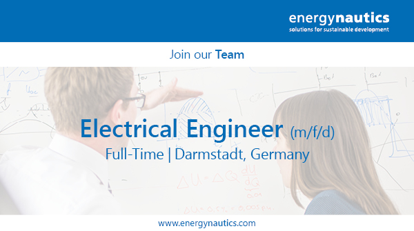 #Job 
#WeAreHiring: Electrical Engineer (m/f/d) 
- full-time
- permanent
- Darmstadt, Germany 

#Joboffer: energynautics.com/en/jobs/electr…

#Recruiting #career #Renewables #Hiring