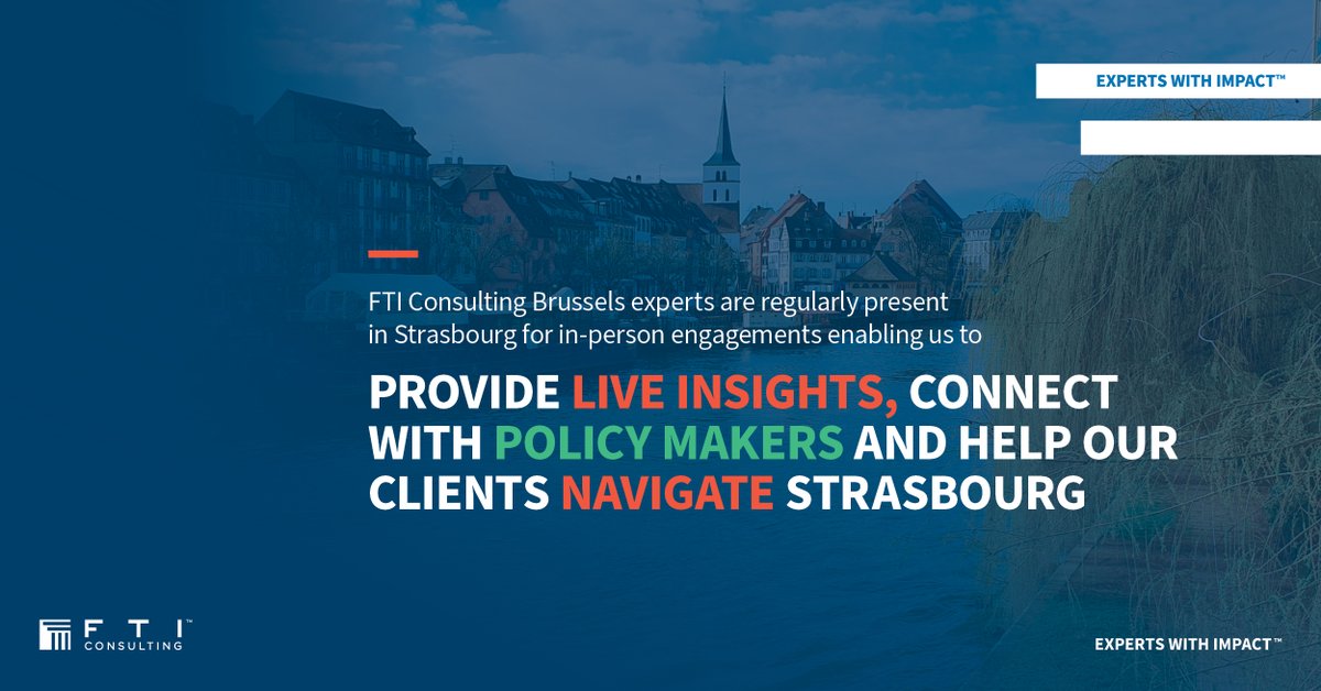 FTIconsultingEU's tweet image. What were the main takeaways from this week’s #Strasbourg plenary? Check out the top policy highlights and recommendations from our first group experts on the ground in 2023 #AIAct #DataAct #TransatlanticTies #FinancialStability
