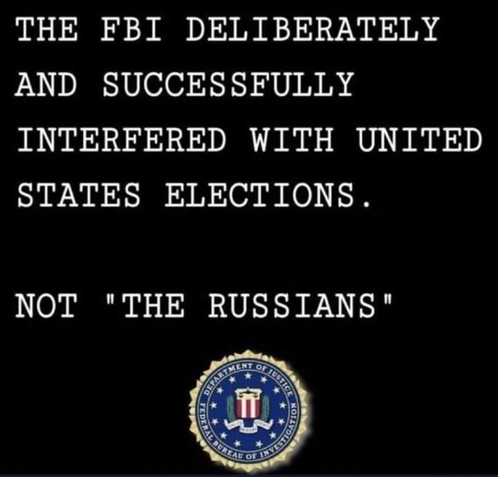 RETWEET if you believe the FBI is Biden's henchmen
