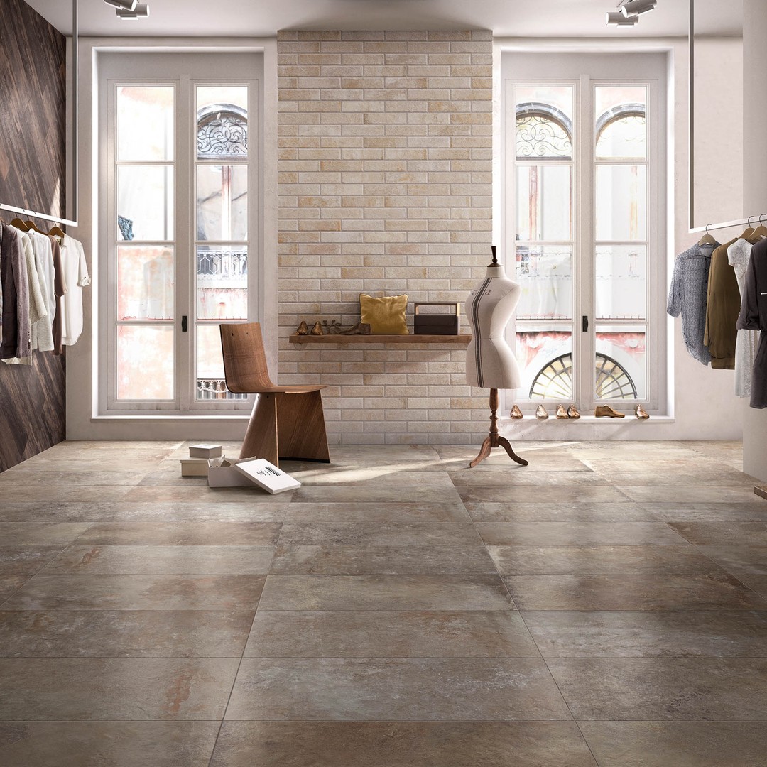 supergres's tweet image. Strong personality and style for this shop made with our Story collection.

A project inspired by French salvaged stones, reinterpreted in order to give them a new life.

The news in Story&apos;s formats is the 7.5x30 brick, a perfect synthesis between tradition and modern design.

Th