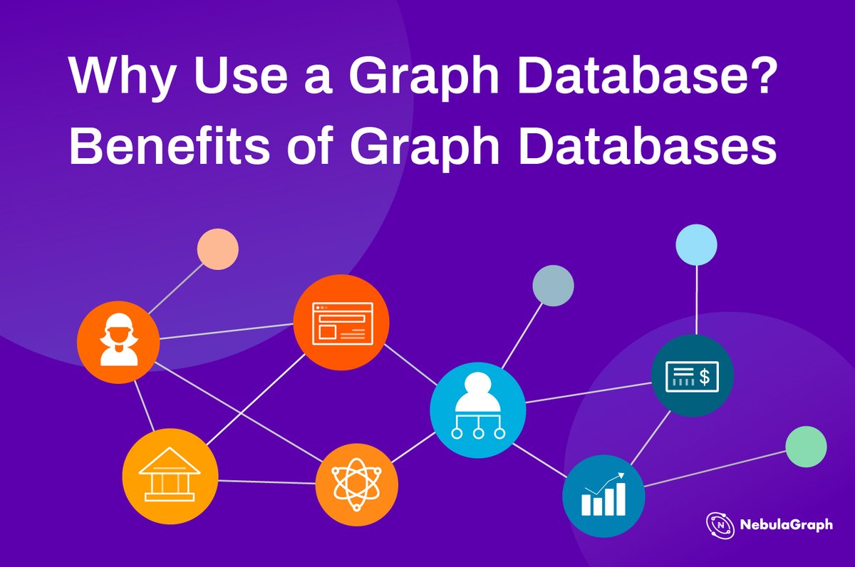 NebulaGraph's tweet image. Why use a #graphdatabase? Because it can easily explore relationships between data items and are also very efficient at handling large quantities of #data. Find out more here: 

nebula-graph.io/posts/why-use-…

#NebulaGraph #OpenSource