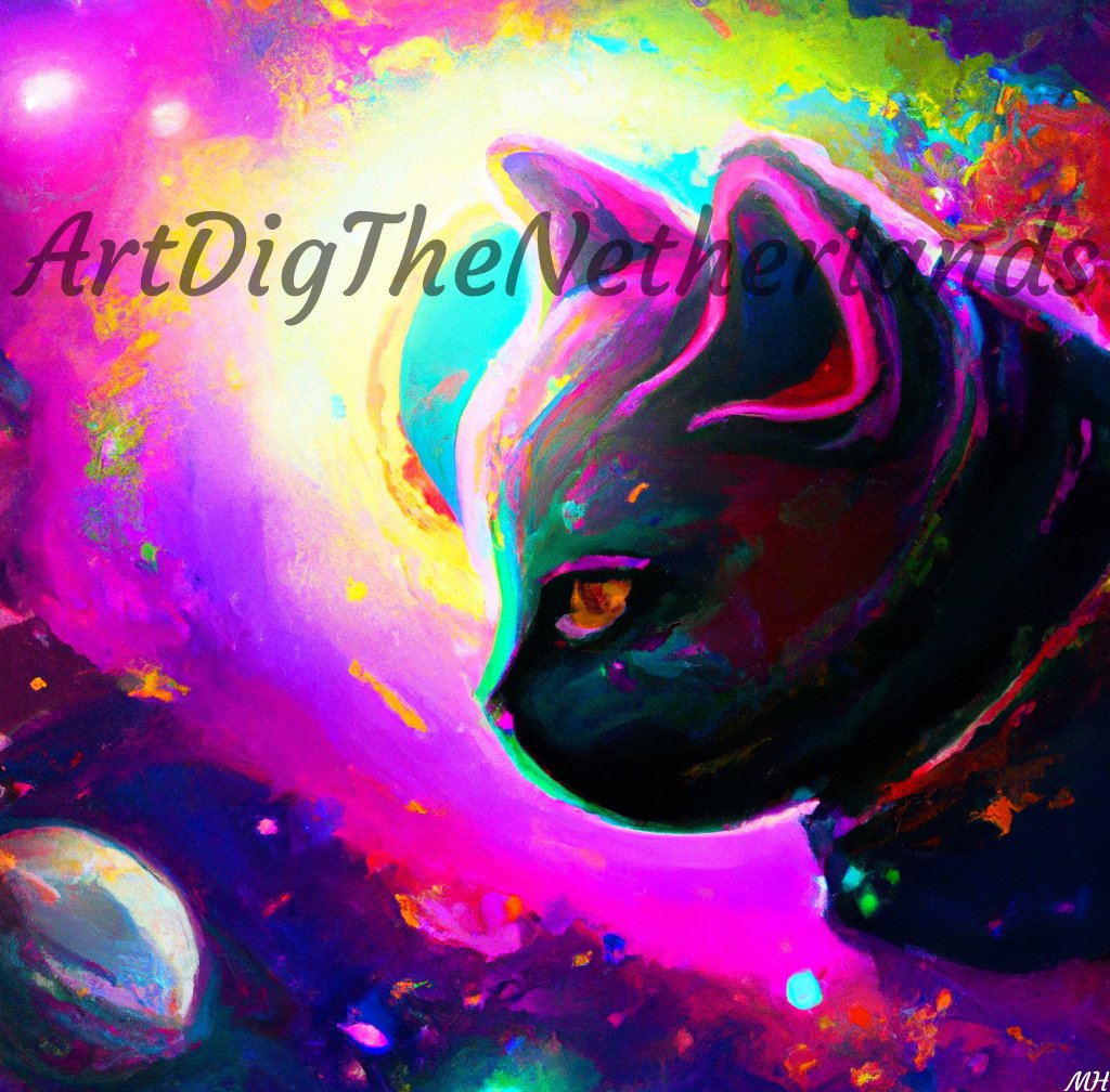 ArtDigDutch's tweet photo. Excited to share the latest addition to my #etsy shop: Space Cat https://t.co/RGqqjWWana #black #purple #unframed #kids #starscelestial #cat #space #spacecat #catinspace https://t.co/ON1klyplLR