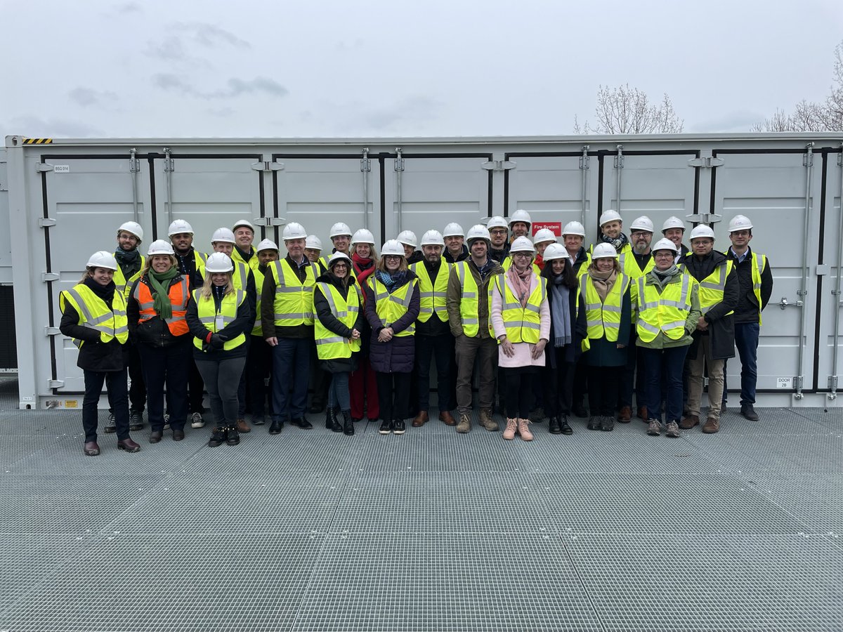 Thanks to all the local authorities who joined us for yesterday's open day. @OxfordCity's net zero ambition set the path for this project four+ years ago, and it was fantastic to share what we have learnt & celebrate the power of public-private sector collaboration!