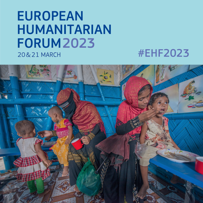 SaveChildrenEU's tweet photo. 🎉Exciting news! The European Humanitarian Forum is returning in 2023! 

Join us in person or online to discuss pressing issues of the humanitarian world &amp; how we can work together to address them. 

Stay tuned for updates &amp; mark your calendars for this can't-miss event! #EHF2023 https://t.co/aXNDreGX0E