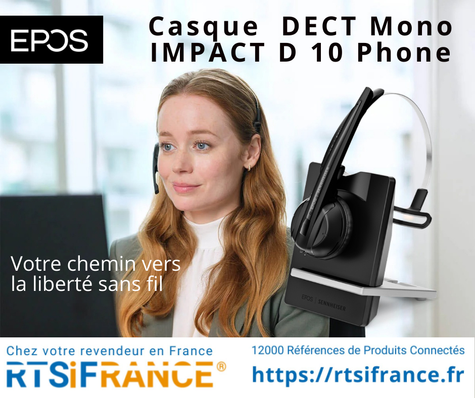 RTSiFRANCE's tweet photo. Profitez d'une #liberté sans fil #totale avec le #Casque #EPOS #DECT Phone  #haute #qualité. Design épuré et plug-and-play, parfait pour les bureaux partagés. Bénéficiez d'un son clair et naturel grâce à EPOS Voice™ et un micro antibruit. 

https://t.co/NR2GY4pKg0 https://t.co/dI9s4L5IcU