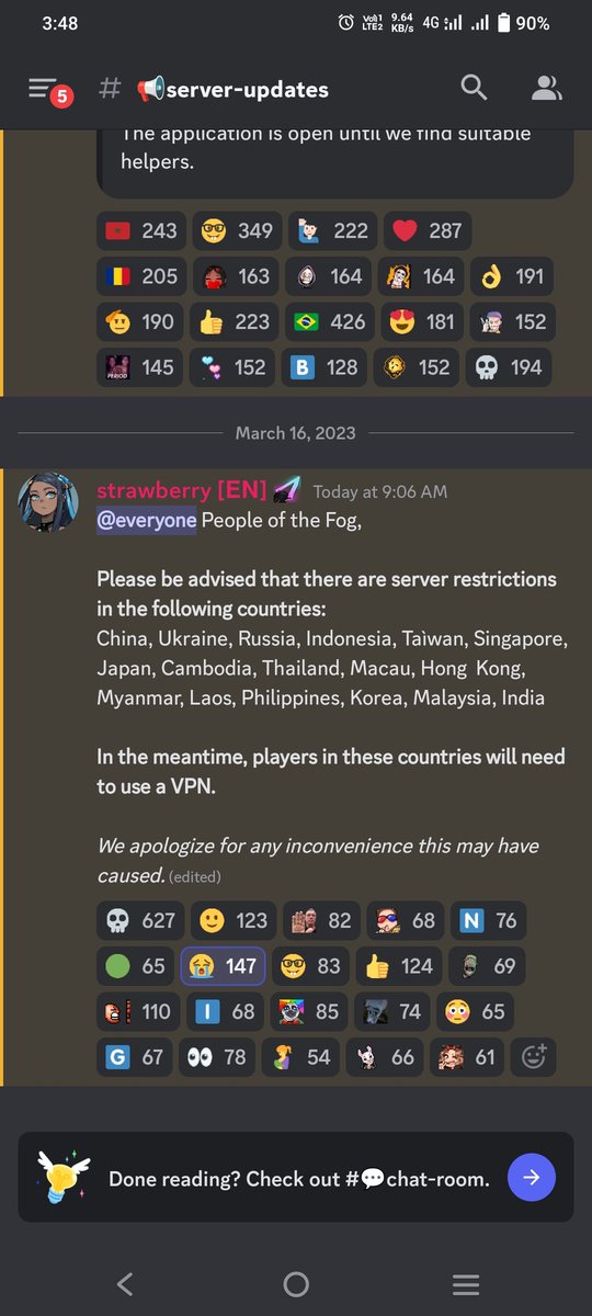 wrecker_mr's tweet photo. #dbdmobile RIP...🥺🥺 I need Game Without VPN... Old Update Is Better Than This..💔 https://t.co/rPShL9tHxB