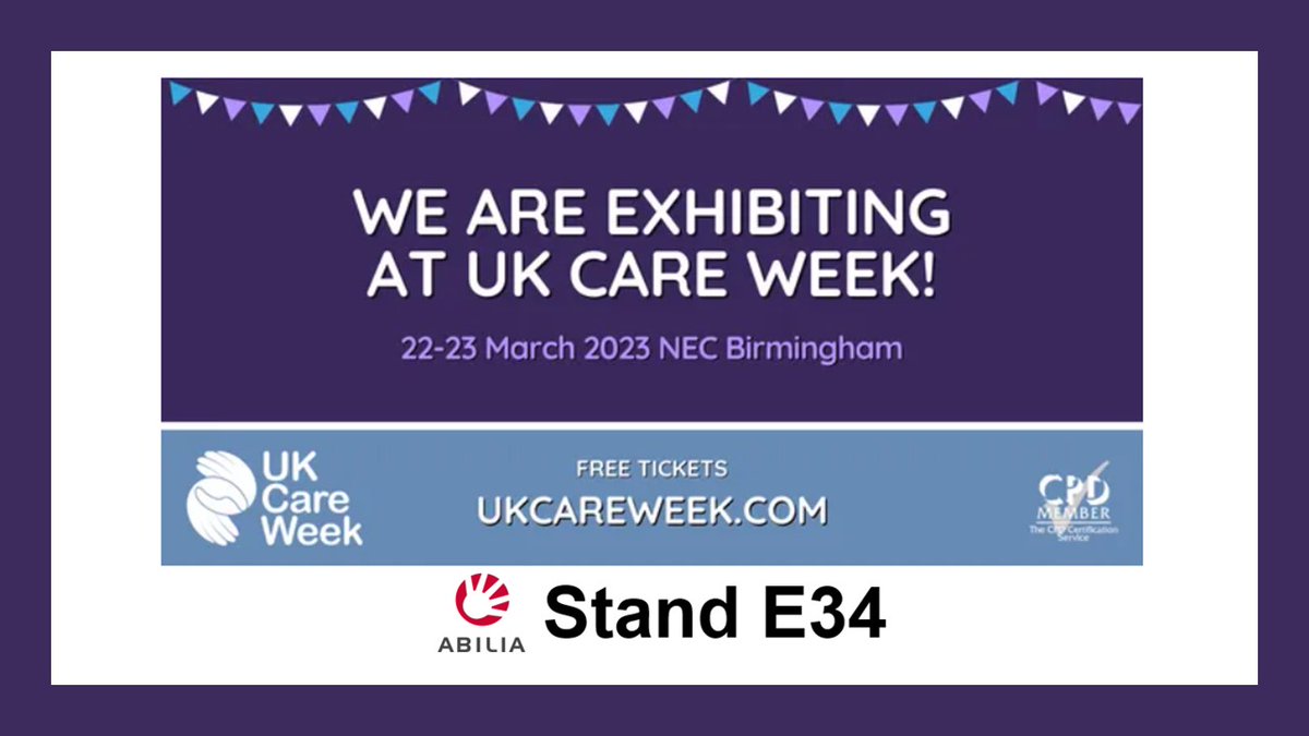 Abilia UK (@abilia_uk) on Twitter photo 7 days & it's <a href="/UKCareWeek/">UK Care Week 💚💙</a>! Stand E34 we will be showcasing our #cognition #assistivetechnology supporting people and their families/carers with #dementia #autism #adhd #learningdisabilities #strokerehab #braininjury enabling #independence. Make Abilia part of your Care Package! 7 days & it's <a href="/UKCareWeek/">UK Care Week 💚💙</a>! Stand E34 we will be showcasing our #cognition #assistivetechnology supporting people and their families/carers with #dementia #autism #adhd #learningdisabilities #strokerehab #braininjury enabling #independence. Make Abilia part of your Care Package!
