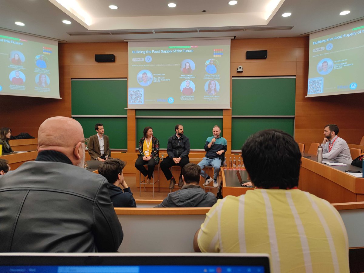 NakedInno's tweet photo. We had a great time at the @iesebschool 'Doing Good Doing Well' conference yesterday seeing Ryan Edwards take part in a panel discussion on the future of food and sustainable food systems 🌱@tanlaurie30 #foodsystems https://t.co/LkdHRzm4le