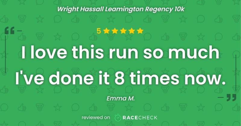 Feedback from previous runners! 
"I love this run so much I've done it 8 times now. I wish all runs were as well organised as this!" Emma M