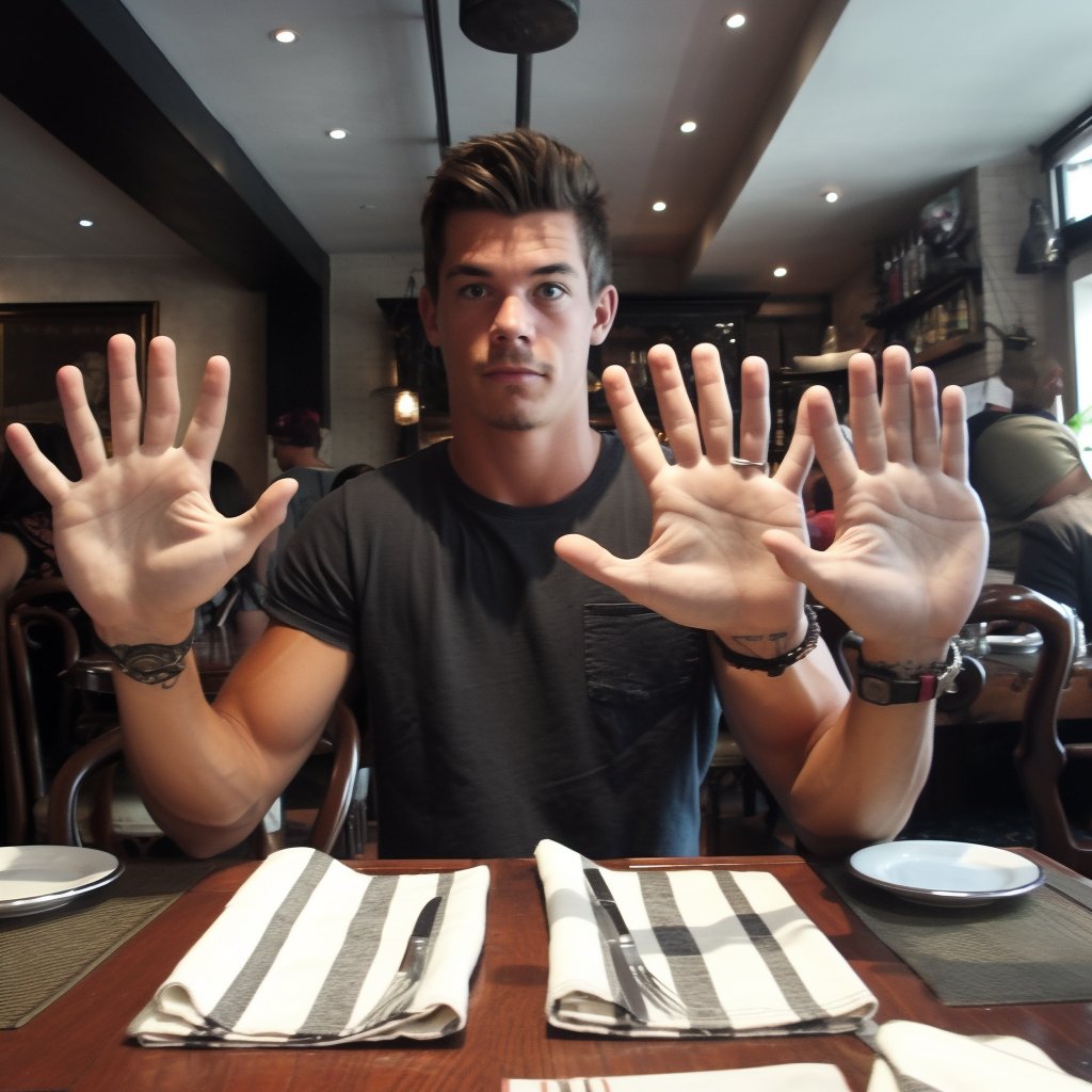 fugi_me's tweet photo. Midjourney 5 is obviously amazing. But still doesn't really understand how hands work...

#midjourney #midjourneyv5 #midjourney5 #MidjourneyAI #Artificial_Intelligence #GenerativeAI #hands https://t.co/Q4QZLU0D1F