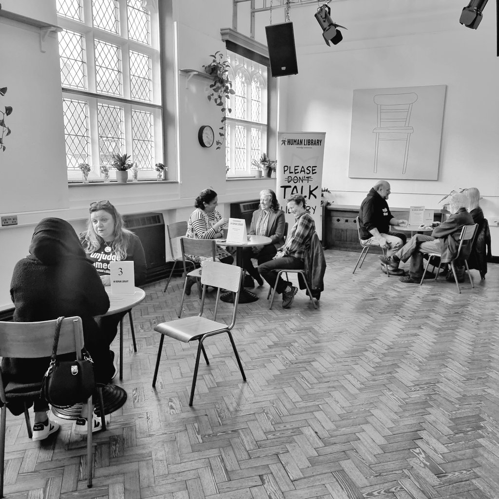#Norwich <a href="/TheHumanLibrary/">Human Library Org</a> <a href="/NorwichArtCentr/">Norwich Arts Centre</a> Sun 19 Mar 3-5pm. A #HumanLibrary is an opportunity to #unbox &amp; #unjudgesomeone whose life may be different to yours, ask courageous questions, be curious, peel back labels &amp; open stereotypical boxes. No booking needed, come for 30mins+