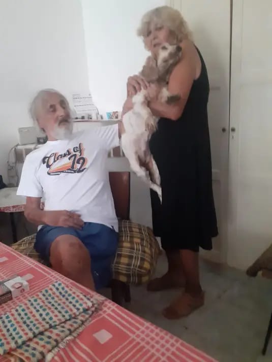 Foto de Juan Carlos Savini ULTIMA FOTO CON PERLITA EN EL DIA DE MI CUMPLEAÑOS.