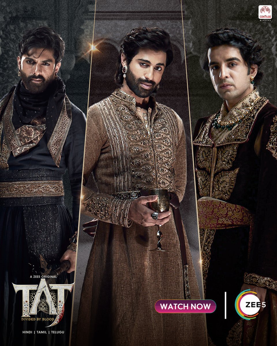 It’s not just about the throne, it’s a matter of their pride, their worth, and their existence!
Watch #TAJDividedByBlood, only on @ZEE5India 

#TAJonZEE5

#NaseerudinShah @aditiraohydari @aapkadharam @RahulBose1 #SandhyaMridul @aashim90 #TahaShah #ShubhamMehra #PadmanDamodaran