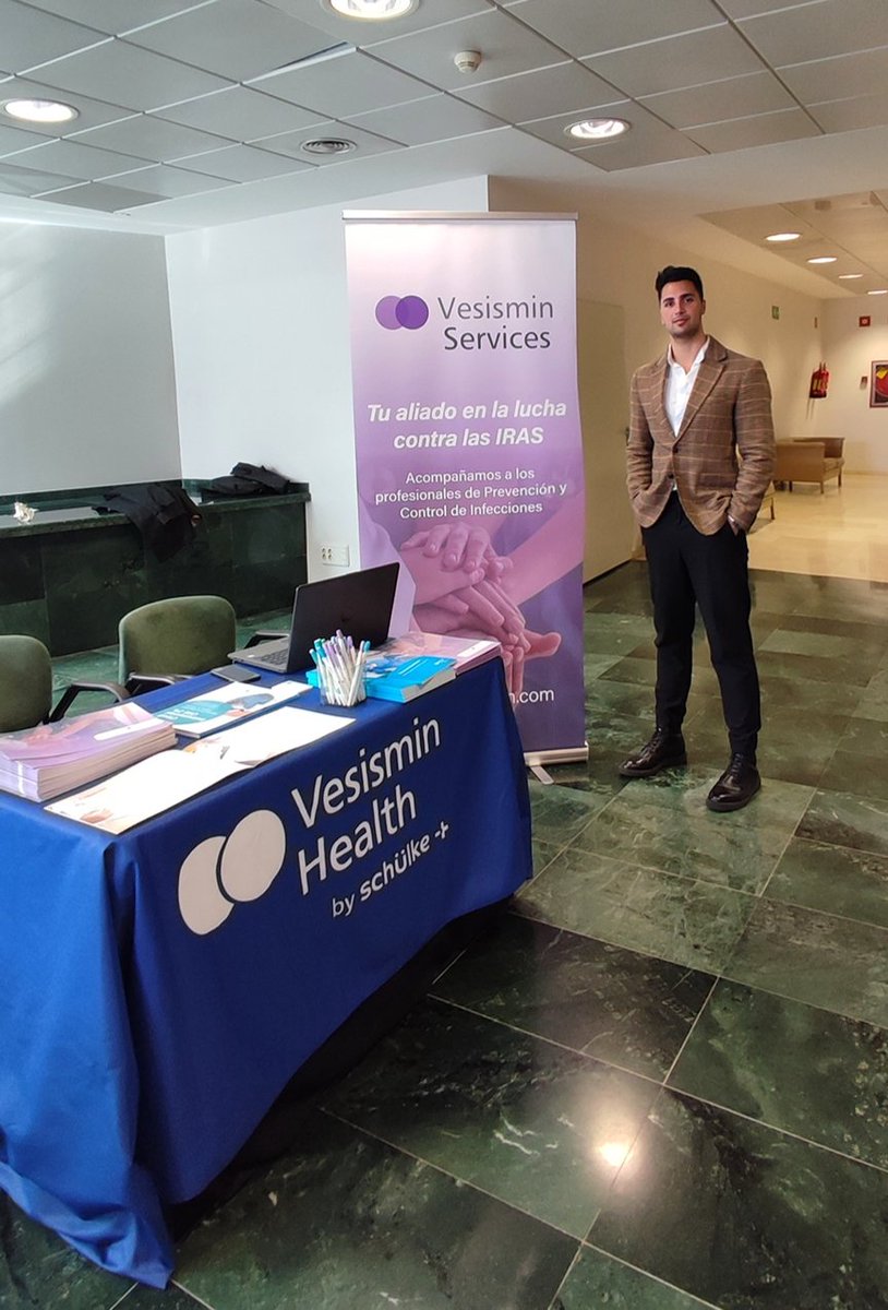 🚨Hoy exponemos el proyecto "Vesismin Services" en la XI jornada de innovación en el sector <a href="/ACEScat/">ACES - Associació Catalana d'Entitats de Salut</a> .
Siempre luchando por la reduccion de las IRAS <a href="/Vesismin/">Vesismin Health</a>.
#innovación #iras #sectorsanitario