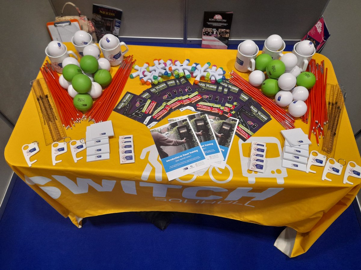 Solihull Independent Travel Training (@itt_solihull) on Twitter photo Come find us as stand B7 at the <a href="/kidztoadultz/">Kidz to Adultz Exhibitions</a> exhibition at the <a href="/CBSArena/">Coventry Building Society Arena</a> ๐คฉ Come find us as stand B7 at the <a href="/kidztoadultz/">Kidz to Adultz Exhibitions</a> exhibition at the <a href="/CBSArena/">Coventry Building Society Arena</a> ๐คฉ