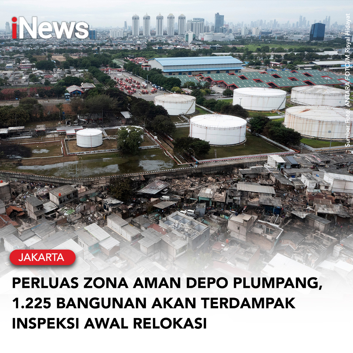 SeputariNews's tweet image. PT Pertamina (Persero) mengungkapkan akan memperluas lagi buffer zone atau zona aman Depo Plumpang, Jakarta Utara. 

Selengkapnya:  instagram.com/p/Cp2dTZgp67b/

#iNews #DepoPlumpang #Pertamina #Kebakaran #DepoPertaminaPlumpang #Jakarta #JakartaUtara #Pelindo #BBM