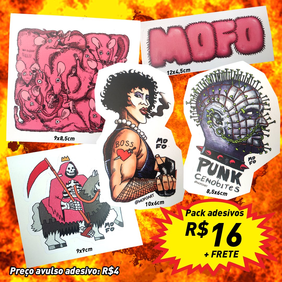 mofoart's tweet photo. E ainda tem pack de adesivo, melhor que isso impossível https://t.co/9EfuIoUkFr