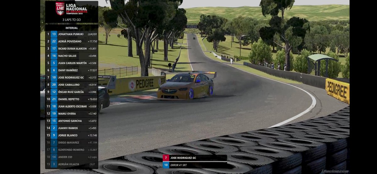 Virtualracingg1's tweet photo. Bonita carrera vivida anoche en la #lne 2a. Div. de @lecesports con el V8 en la montaña, en donde junto a mi amigo @Anjox149 pudimos terminar P3 y P7 consiguiendo buenos puntos. Gracias al equipo por todo el apoyo. #goe41 https://t.co/KSRiBrRd0w
