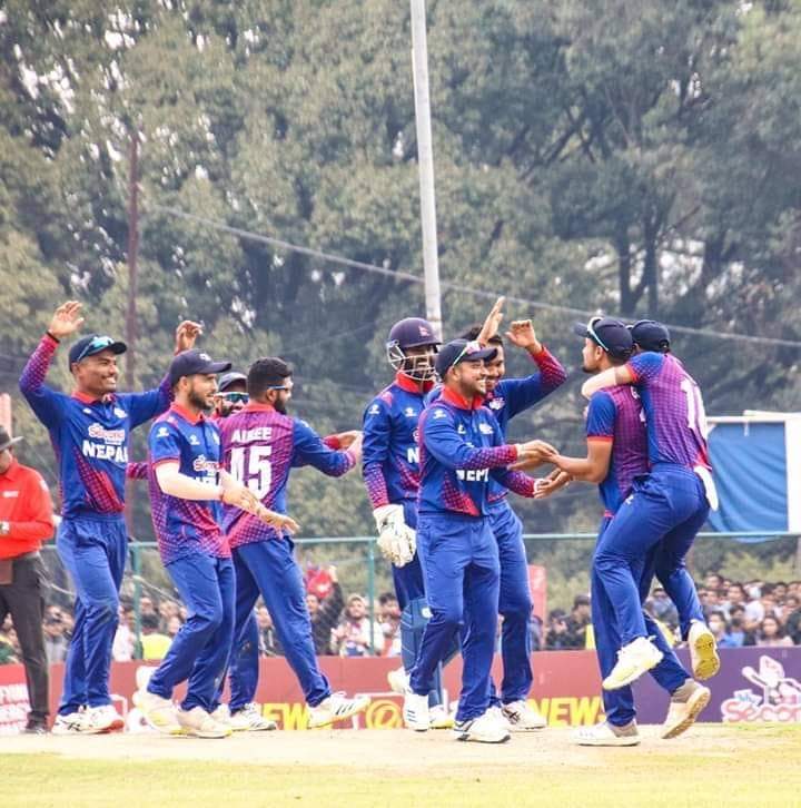 Congrates Team🏏🇳🇵