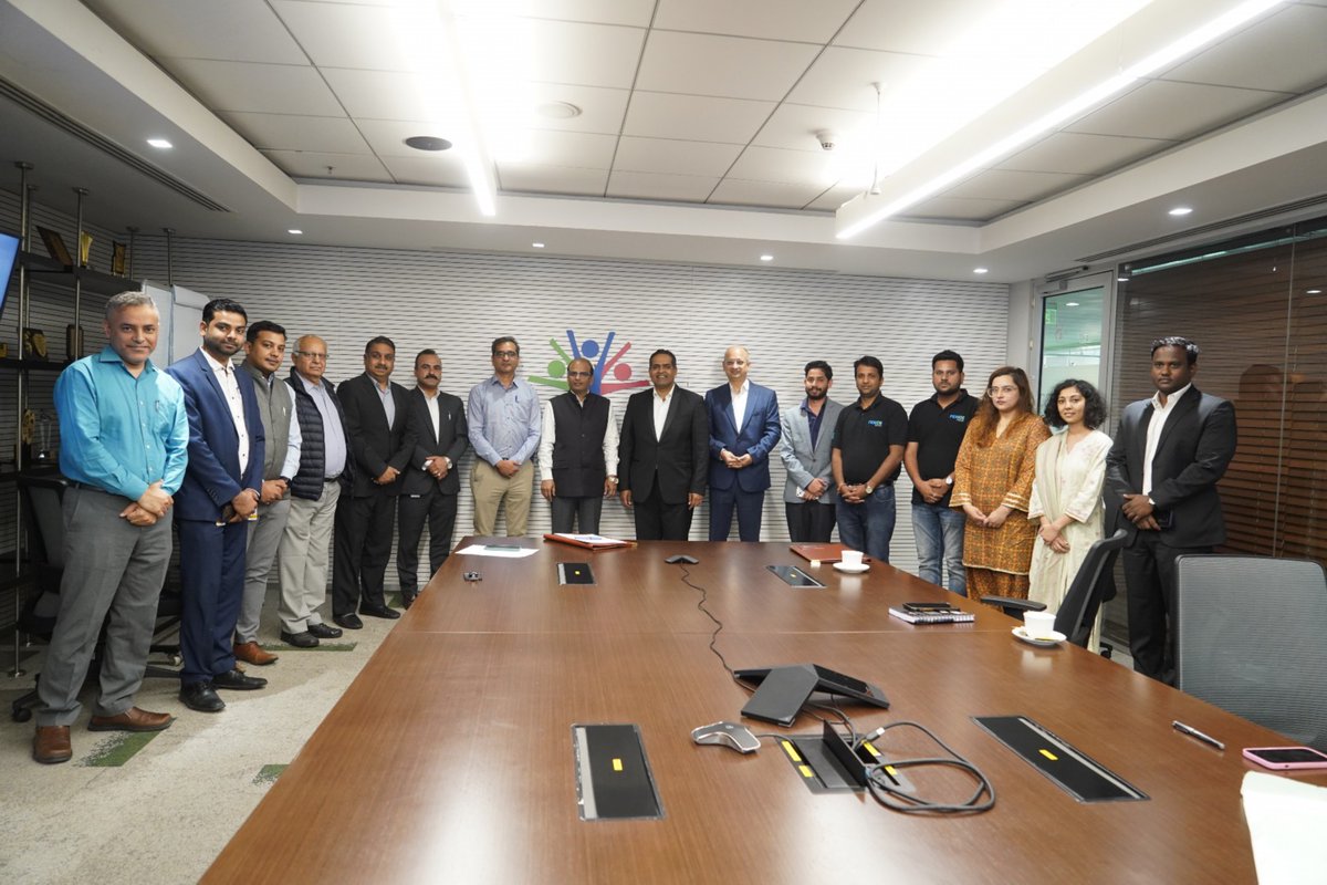 NSDCIndia's tweet photo. NSDC &amp; @fenice have partnered to further our commitment to develop a #greenworkforce to enable #energytransition. Skill development training programs on distributed solar PV systems for over 1,00,000 #gigworkers and #entrepreneurs will be undertaken across the country. https://t.co/uspzs70ub7