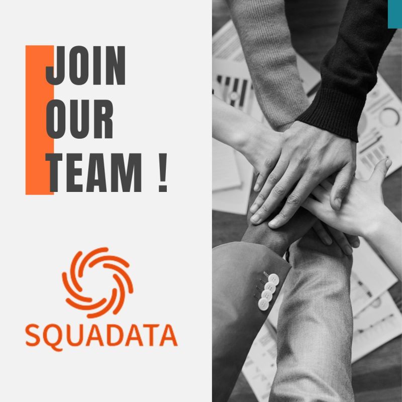 SQUADATA's tweet photo. Envie d'un nouveau challenge et de rejoindre @SQUADATA ?
On recrute 2 traffics manager.
Candidatez !
https://t.co/O6tZfHA0cw
#Traffic #JobAlert #datamarketing https://t.co/e0VqDBHMi8