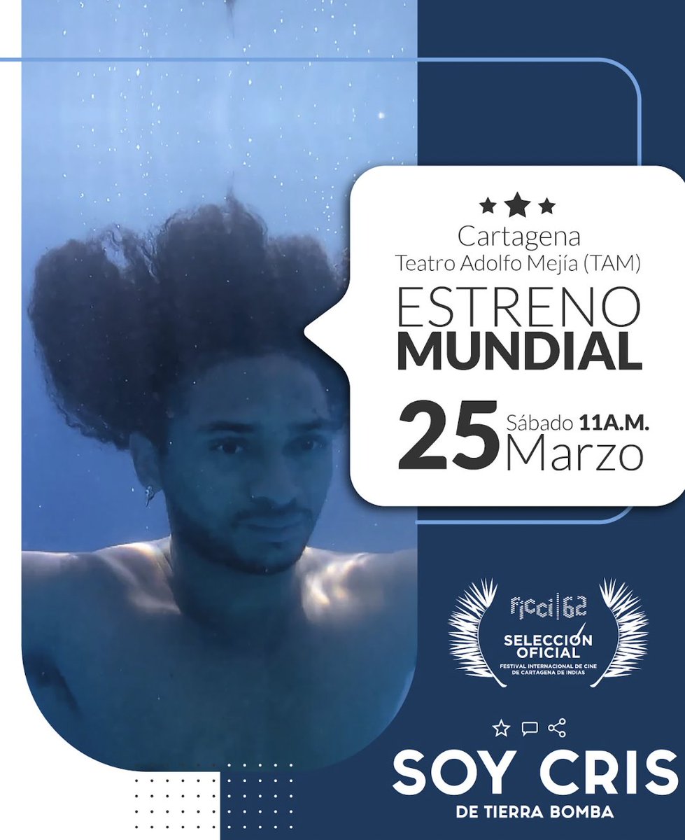 Josephine_LF_'s tweet photo. ¡Qué emoción! Por favor, acompáñame durante este estreno mundial! Te espero en el @_FICCI_ ! https://t.co/K4WOLV1Zly