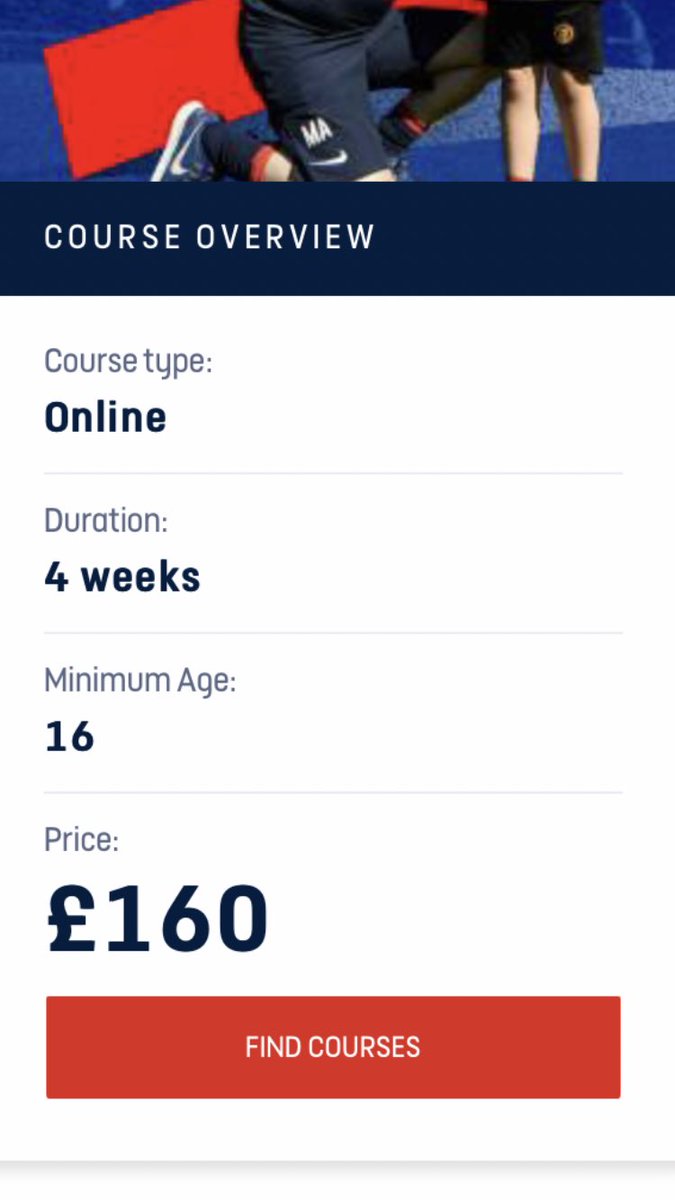 savegrassroots's tweet photo. A 4 week online course that cost £160 ? The £billions in the game at the top of the pyramid yet they want to charge FREE volunteers £160, Yet without them we don’t have any Grassroots football Leagues/clubs/teams https://t.co/JMMHHJDml8