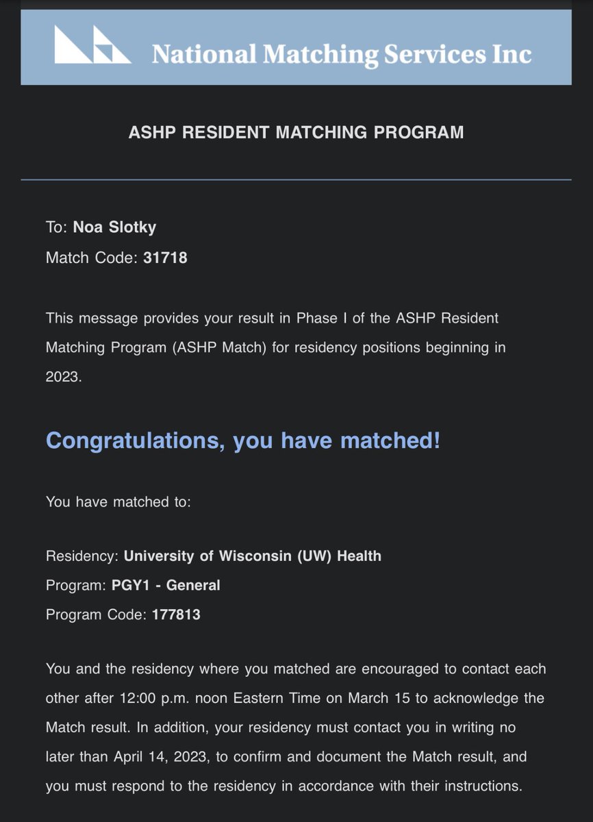 Noa Slotky, PharmD, RPh tweet media