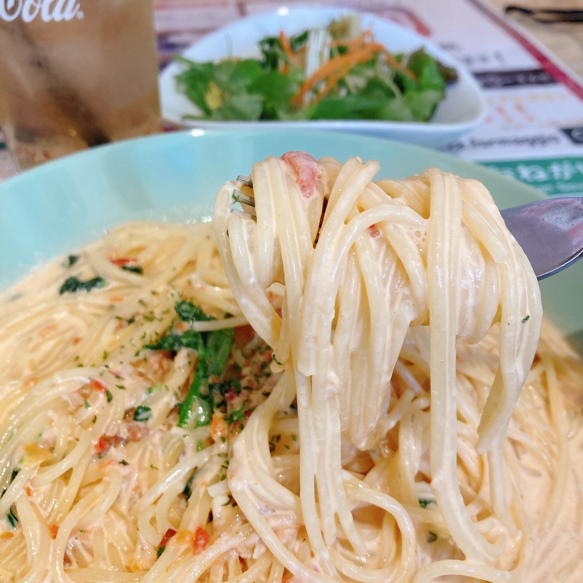 togopos's tweet photo. formaggio!!さん食べたくなって行きました！

メニューにはなく店員さんに聞いてみたらなんと作っていただけました！！✨

ほんとにありがとうございます😭

ツナのコクとトマトのほのかな酸味が絶妙でめちゃくちゃ美味しかったです！

ちょうど水曜の大盛りデーでたらふく食べれました♪

#戸越銀座 https://t.co/pFEgNp94il