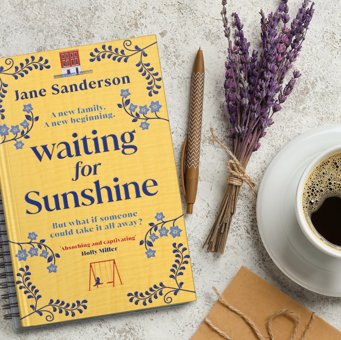 Happy paperback publication day, @SandersonJane #WaitingForSunshine is out today. Readers, grab yourself an immersive heart-tilting read from wherever you buy your best books! ☀️ 💛📚