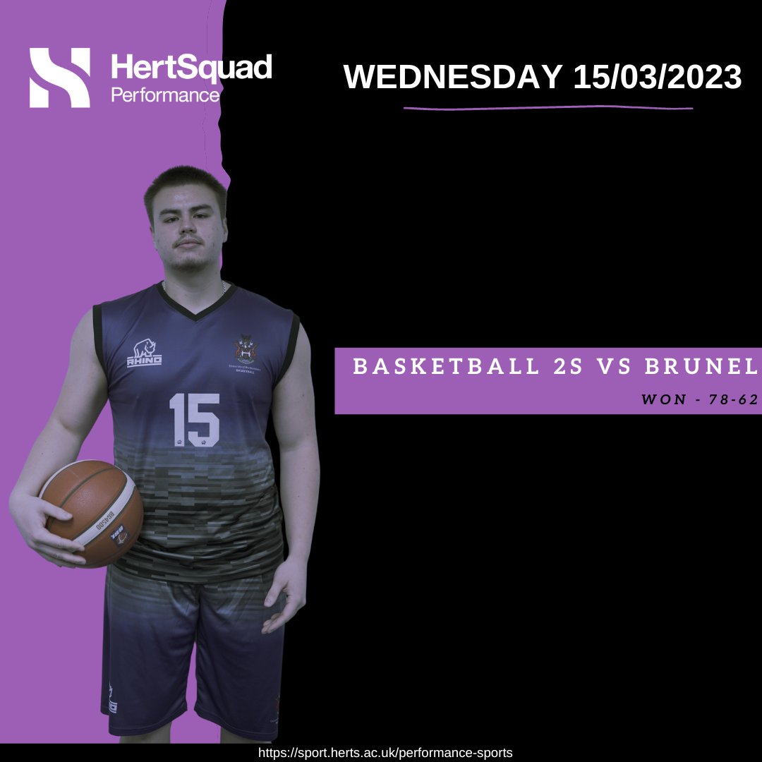 hertsquadperformance (@hertsquadperf) on Twitter photo π | Our results for Wednesday 15th March!
A big win at home for our Basketball second team crowns them South Eastern Tier 4 champions! Looking forward to seeing them compete in Tier 3 next yearπ
#GoHerts π | Our results for Wednesday 15th March!
A big win at home for our Basketball second team crowns them South Eastern Tier 4 champions! Looking forward to seeing them compete in Tier 3 next yearπ
#GoHerts