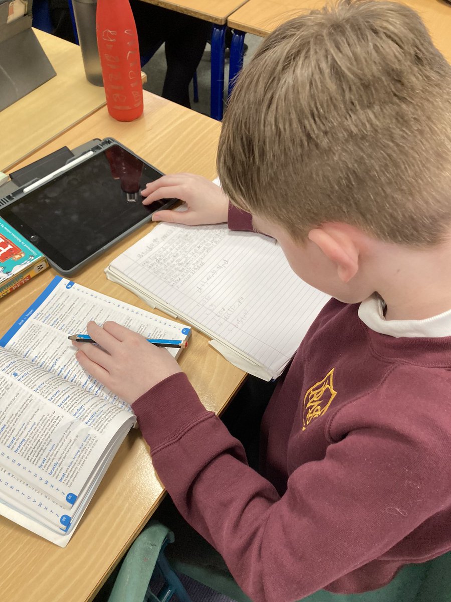 Sharpening up our dictionary skills!