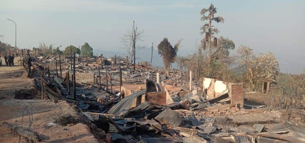 PatrickOHaokip's tweet photo. On this day, three years ago
more than 150 houses of Chassad village in Kamjong district of Manipur was burnt down by miscreants.
- 16th March 2020
#ChassadBurning https://t.co/KU7bAomjbt