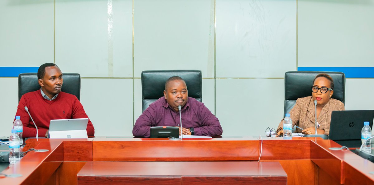 CityofKigali's tweet photo. This Morning, the Vice Mayor in Charge of Urbanisation and Infrastructure Dr. @merardmp met with a delegation from Tanzania Dar es salaam after five days of study tour in #Kigali and sharing experiences with private sector members. https://t.co/WobNR47LzX