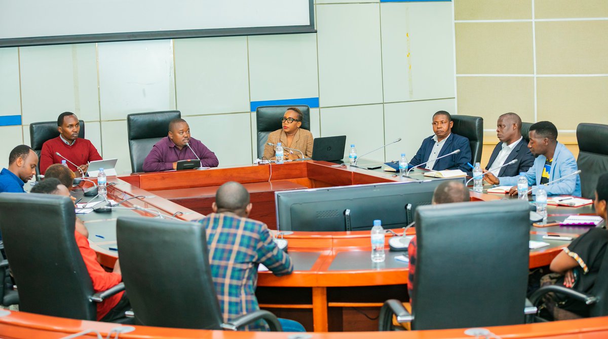 CityofKigali's tweet photo. This Morning, the Vice Mayor in Charge of Urbanisation and Infrastructure Dr. @merardmp met with a delegation from Tanzania Dar es salaam after five days of study tour in #Kigali and sharing experiences with private sector members. https://t.co/WobNR47LzX