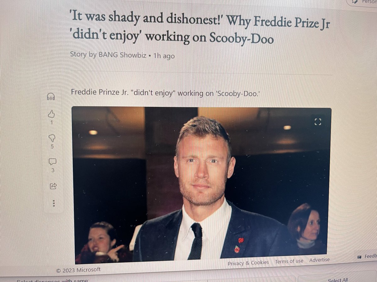 DanniDuncan12's tweet image. They put a picture of the wrong Freddie 😂 #FreddiePrinzeJR #FreddieFlintoff