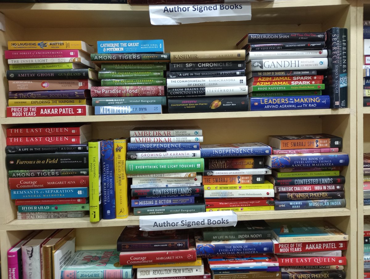 Bookworm Bookstore, Blr on Twitter "Looking for authorsigned copies